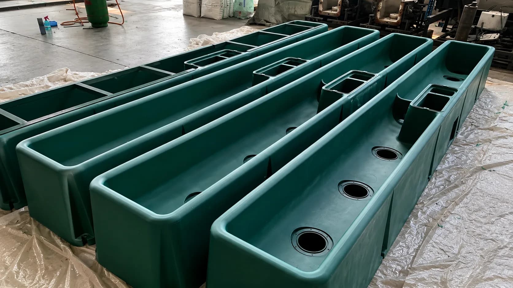 Group trough bodies before dispatch